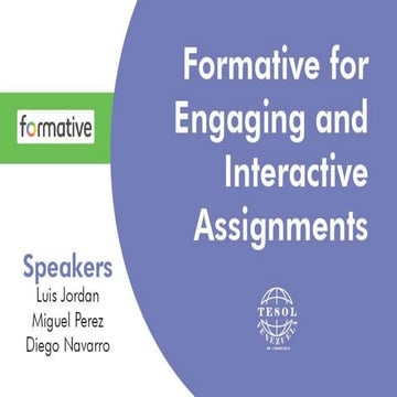 Formative for engaging and interactive assignments | PDF | Educational ...