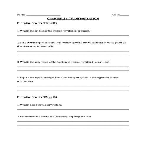 Diffusion, osmosis, and active transport practice questions | DOCX