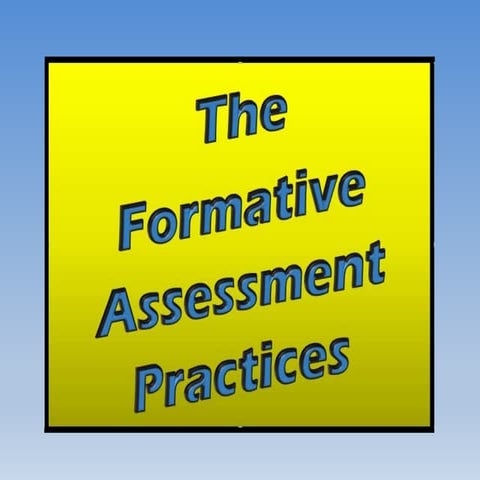 Formative seven june 2015