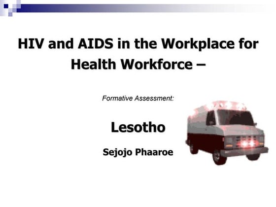 Hiv and aids policy as a tool for stigma reduction at the workplace ...