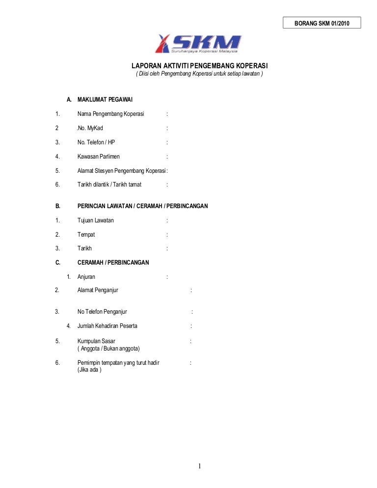 Contoh Format Laporan Teknikal Contoh Slim Resep Kuini