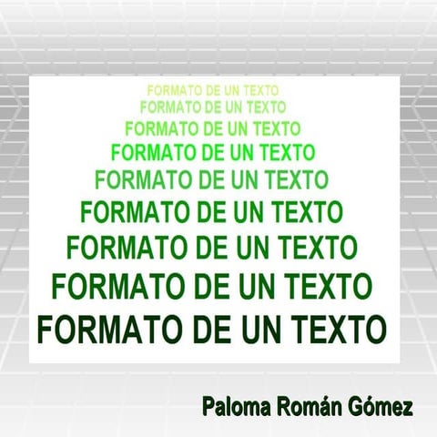 Formato de texto