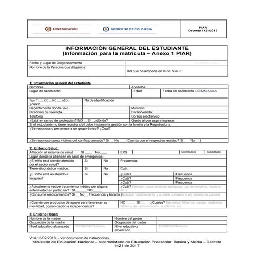 PIAR v 015. 2024 Plan Individual de ajustes razonables | DOCX
