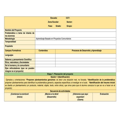 Formato planeacion ABp (Aprendizaje Basado en proyectos comunitarios).docx