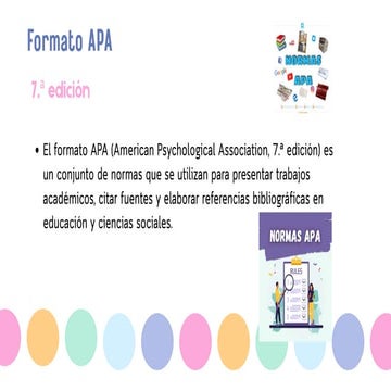 Guía Completa del Formato APA 7.ª Edición para Trabajos Académicos | PDF