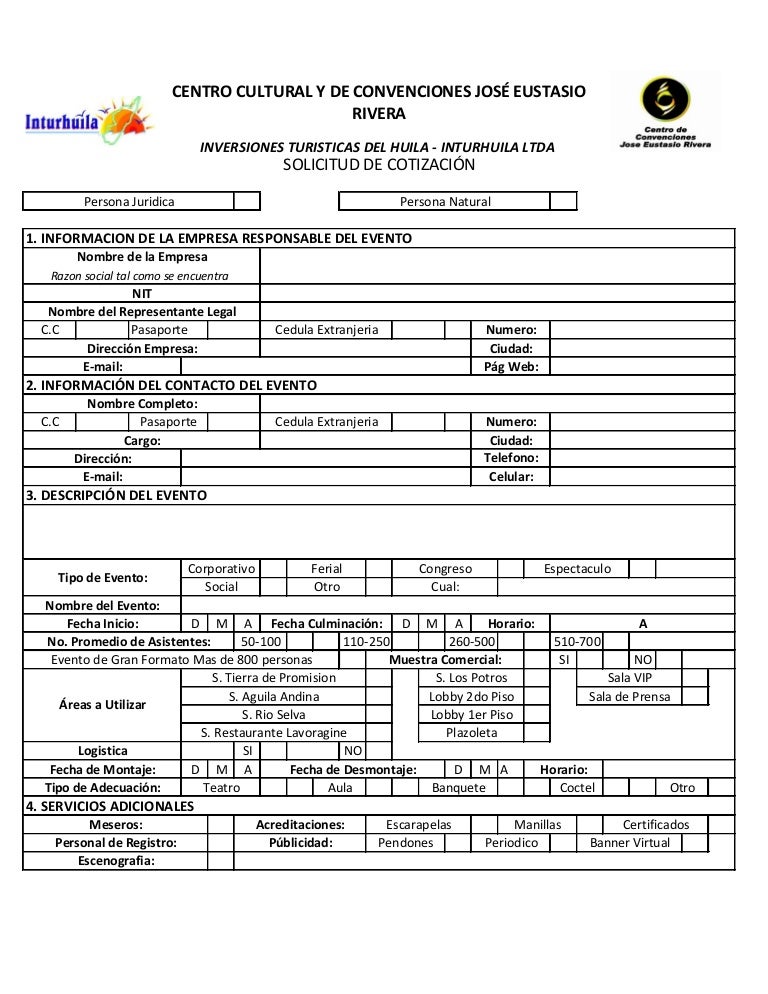 formato de cotizacion para eventos tirevi fontanacountryinn com formato de cotizacion para eventos