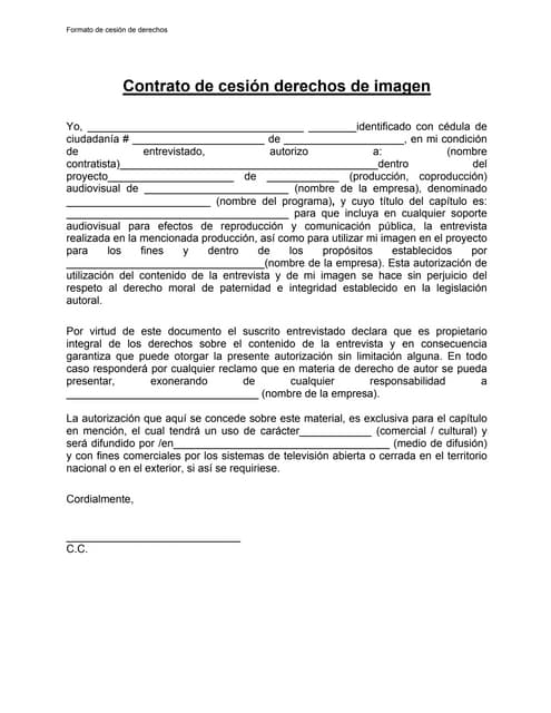 Modelo de contrato de cesion de inmueble a titulo gratuito