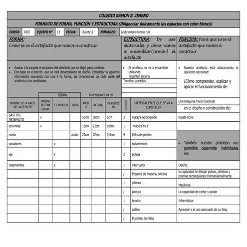 Listado de piezas - Robótica Educativa | PDF
