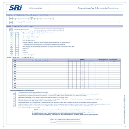 Formato del formulario_321 | PDF