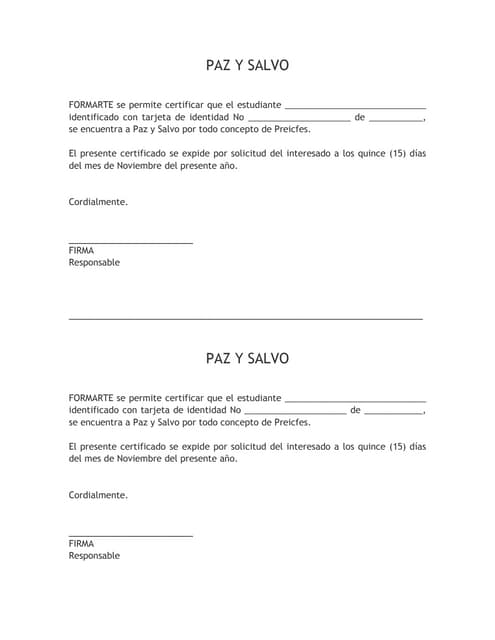 Plantilla para interlineado. | PDF