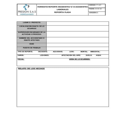 FORMATO DE REPORTE FLASH AT E INCIDENTES.docx