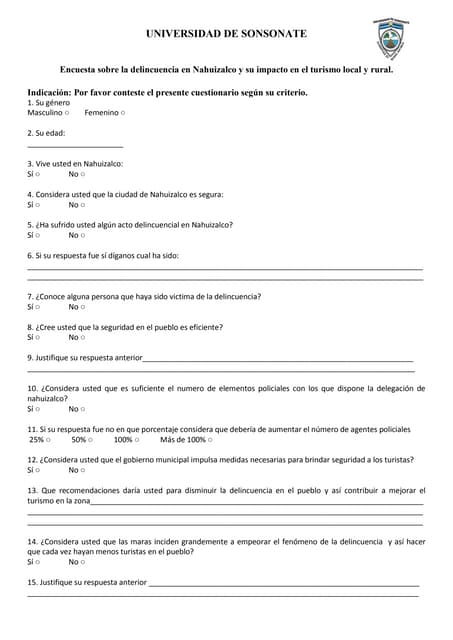 formato encuesta