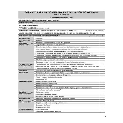 Formato evaluacion weblog jmgr