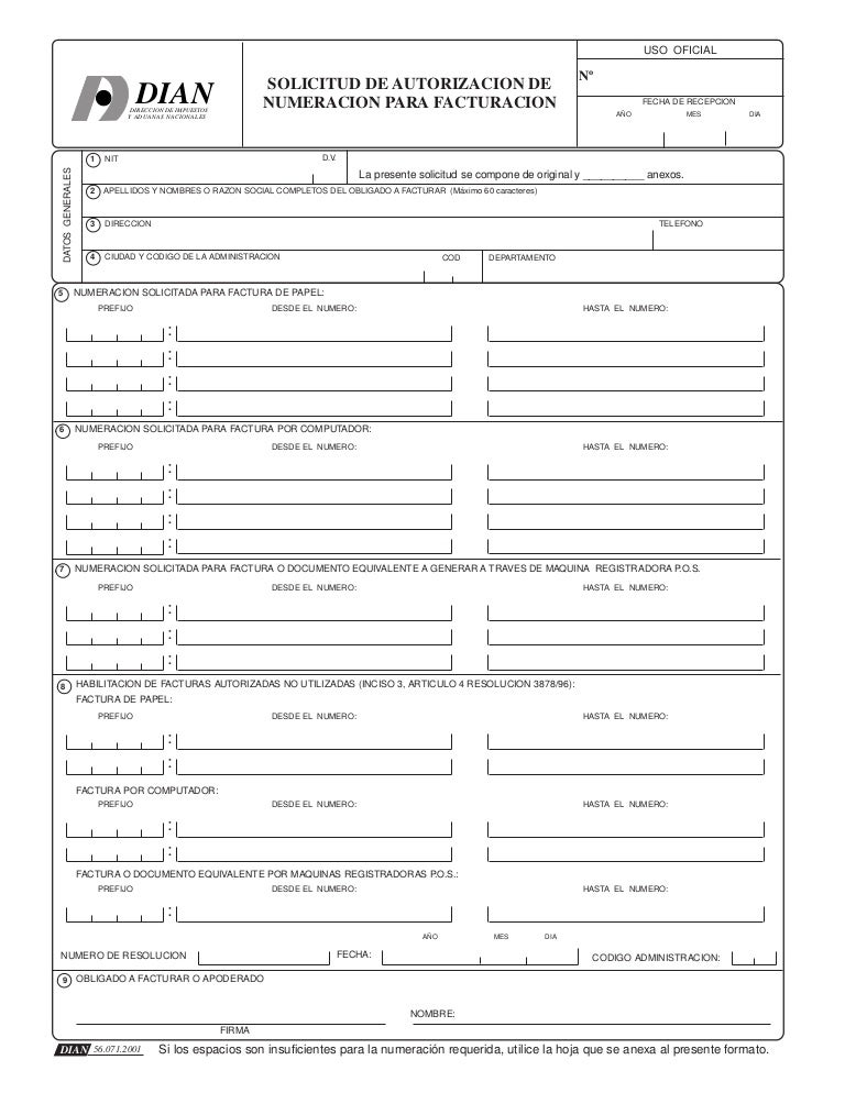 formato facturacion formato de factura en blanco