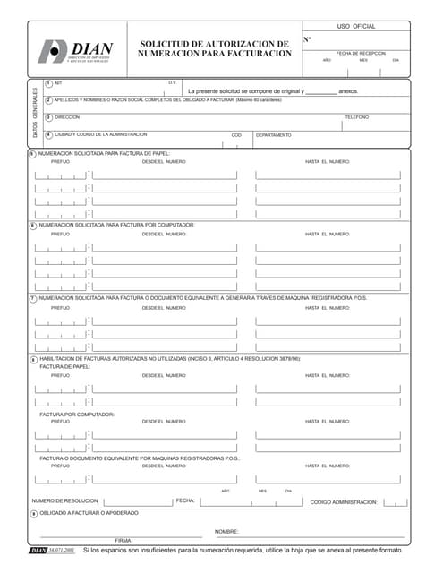 formato facturacion