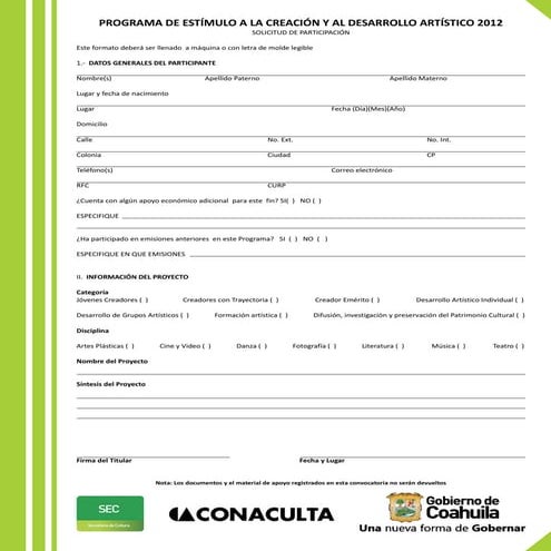 Formato pecda | PDF