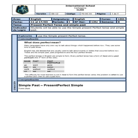 Formato plano 10th week8_past_sim_preperf