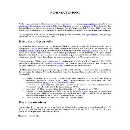 Formato png