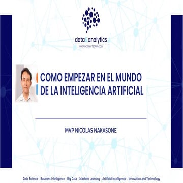 Como Empezar en el mundo de la Inteligencia Artificial