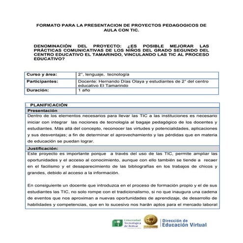 Formato proyecto 47170