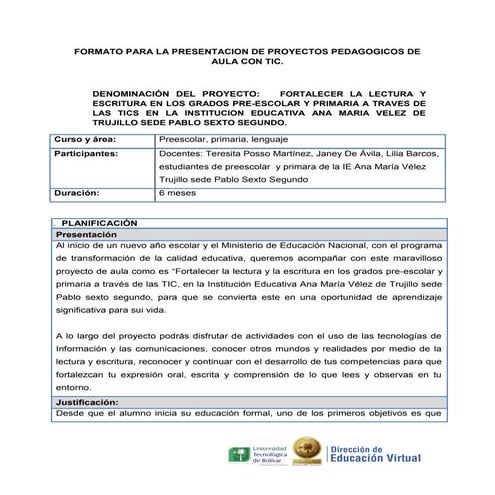 Formato proyecto 8134