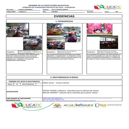 Formato proyecto de aula parte 2