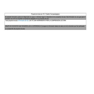 Formato proyecto de aula somairli