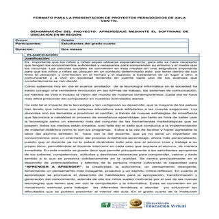Formato proyectos de aula 47093