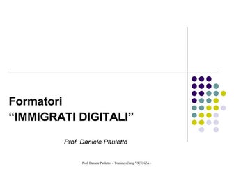 Formatori 'Immigrati Digitali'