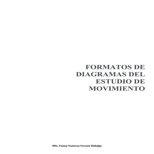 Formatos de Diagramas