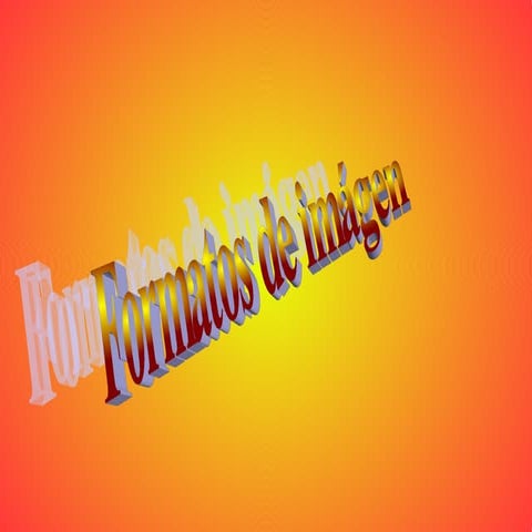 Formatos de imagen