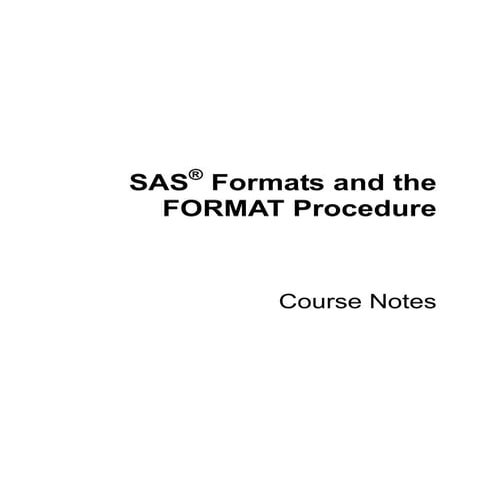 Formats
