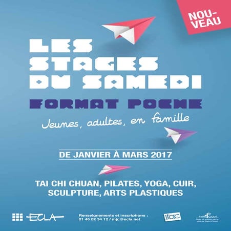 Stages du samedi, format poche