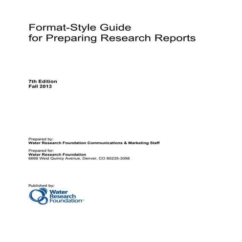 Writing style handbook | PDF