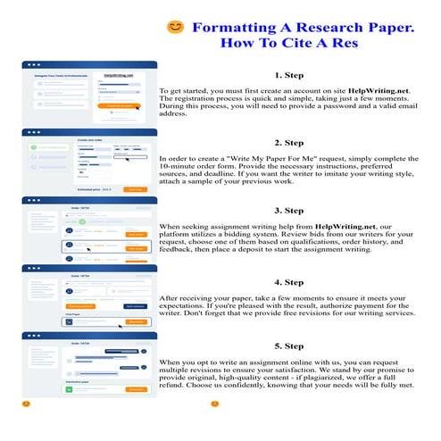 Formatting A Research Paper. How To Cite A Res