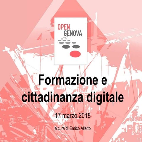 Formazione e cittadinanza digitale