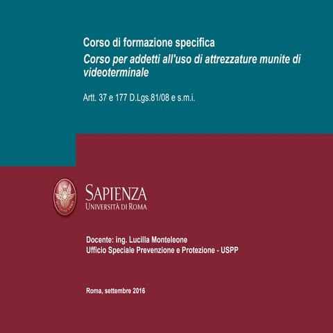 Formazione Specifica per Videoterminalisti.ppt