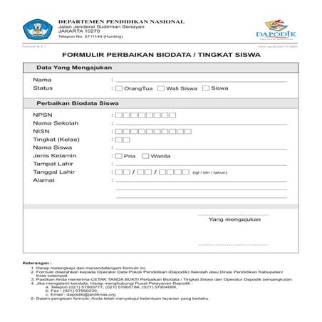 Form b.3.1 perbaikan_data_siswa_dok.tunas63