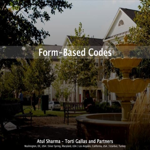 Form based codes intro | PDF