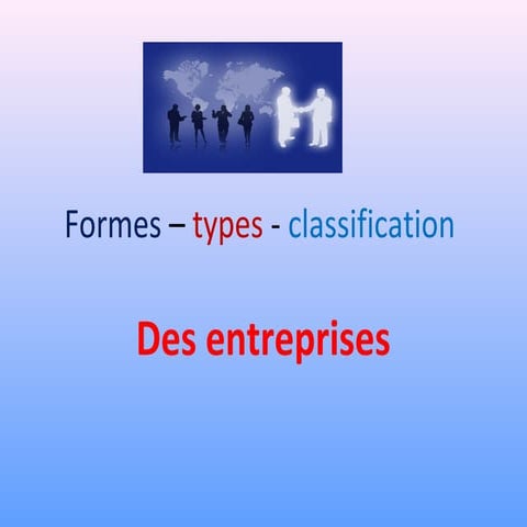 Formes – types classification | PPT