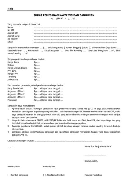 Surat pernyataan setor modal para pendiri Perseroan Terbatas | DOCX