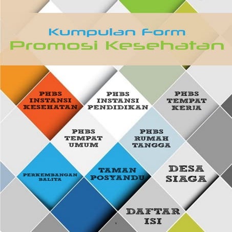 KUMPULAN FORM PROMOSI KESEHATAN PROMKES