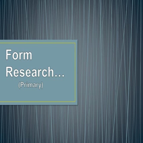 Form research in Social Realism