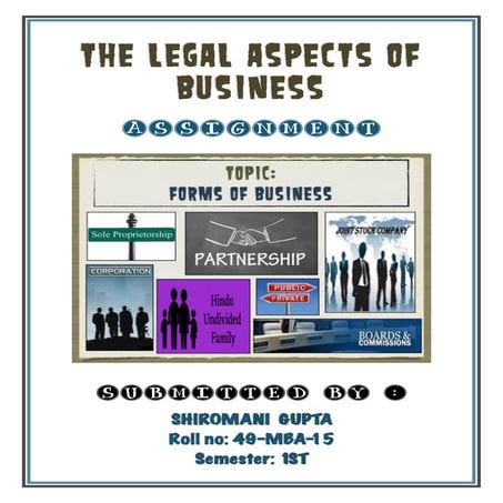 Forms of business