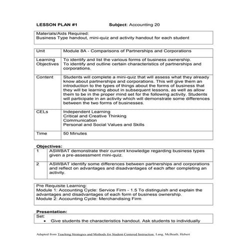 Forms of business ownership
