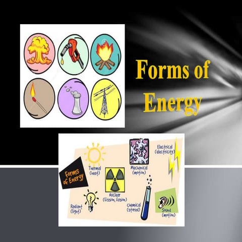 Forms of energy
