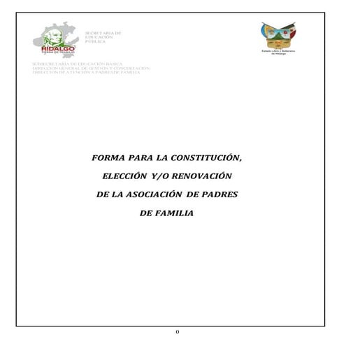 Formato acta constitutiva