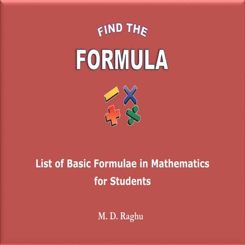 Mathematics Basic Formulae | PPSX | Science