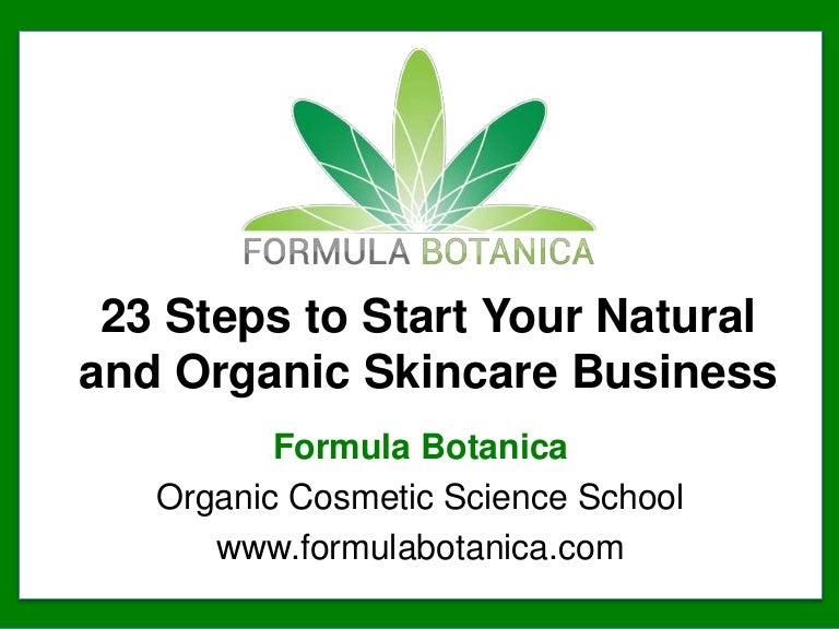 what do you need to start a skincare business