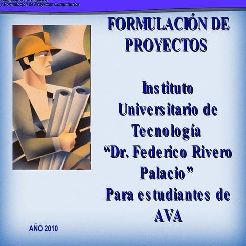 FormulacióN De Proyectos